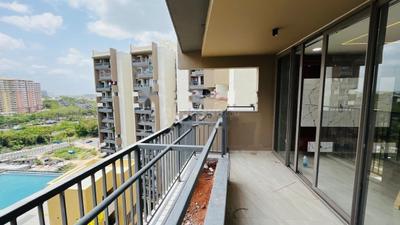 Balcony Image of 2431 Sq.ft 3 BHK Apartment / Flat for rent in Myscape Sanctuary, Hafeezpet Hyderabad for Rs. 75000