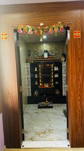 Pooja Room Image of 1823 Sq.ft 3 BHK Apartment / Flat for sale in DLF New Town Heights, New Town Kolkata for Rs. 16500000