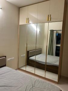 Bedroom Image of 760 Sq.ft 1 BHK Apartment / Flat for rent in Sobha Dream Gardens, Thanisandra Bengaluru for Rs. 31900