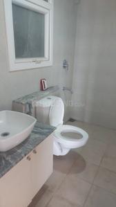 Bathroom Image of 700 Sq.ft 1 BHK Apartment / Flat for rent in Bhartiya Nikoo Homes Phase 2, Thanisandra Bengaluru for Rs. 32000