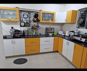 Kitchen Image of 800 Sq.ft 1 BHK Apartment / Flat for rent in Banjara Hills Hyderabad for Rs. 11500