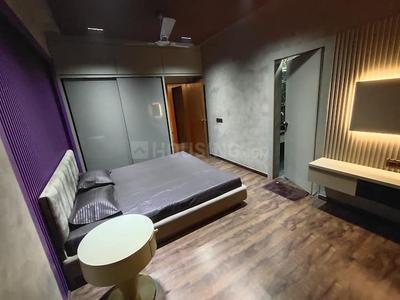 Bedroom Image of 980 Sq.ft 1 BHK Apartment / Flat for rent in Sahjanand Tulsi Glorious, Nandelav Bharuch for Rs. 15000