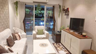 Living Room Image of 1070 Sq.ft 2 BHK Apartment / Flat for sale in Oxford Florida River Bank A To D, Mundhwa Pune for Rs. 9700000