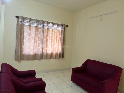 Hall Image of 650 Sq.ft 1 BHK Apartment / Flat for rent in Kumar Paradise, Magarpatta City Pune for Rs. 28000