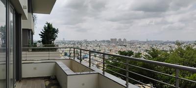 Balcony Image of 3205 Sq.ft 4 BHK Apartment / Flat for rent in Tata The Promont, Hosakerehalli Bengaluru for Rs. 100000