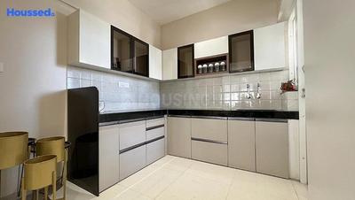 Kitchen Image of 3341 Sq.ft 4 BHK Apartment / Flat for sale in Shilp Residency, Gota Ahmedabad for Rs. 22000000