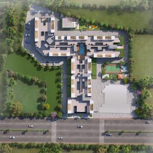 Image of 1035 Sq.ft 2 BHK Apartment / Flat for sale in Legend Aaradhyam Phase I, Maan, Pune for Rs. 6400000