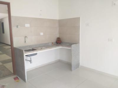 Kitchen Image of 550 Sq.ft 1 RK Apartment / Flat for rent in Godrej Vanaangan, Jagatpur Ahmedabad for Rs. 15000