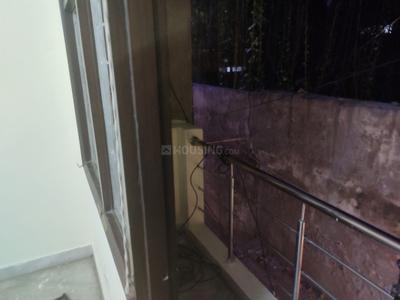 Balcony Image of 500 Sq.ft 1 BHK Builder Floor for rent in Ranjeet Nagar New Delhi for Rs. 17500