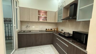 Kitchen Image of 1545 Sq.ft 3 BHK Apartment / Flat for sale in Fusion The Brook, Noida Extension Greater Noida for Rs. 15400000