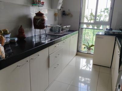 Kitchen Image of 850 Sq.ft 2 BHK Apartment / Flat for sale in Godrej Tranquil, Kandivali East Mumbai for Rs. 18000000