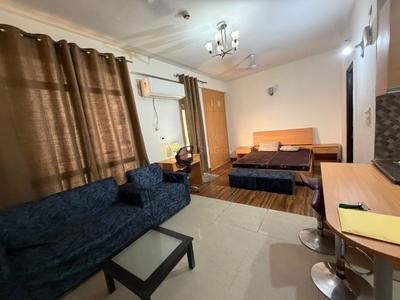 Hall Image of 500 Sq.ft 1 RK Studio for rent in Supertech Czar Suites, Omicron I Greater Noida for Rs. 17000