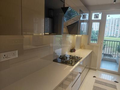 Kitchen Image of 1900 Sq.ft 3 BHK Apartment / Flat for sale in Krishna Atlantis Grand, Bhabat Zirakpur for Rs. 13300000