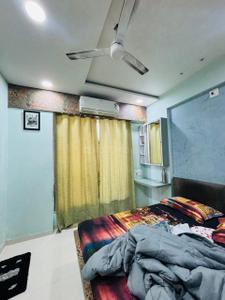 Bedroom Image of 1000 Sq.ft 2 BHK Apartment / Flat for rent in Adani Shantigram, Shantigram Ahmedabad for Rs. 40000