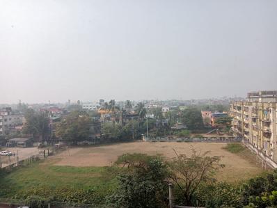 Balcony Image of 1550 Sq.ft 3 BHK Apartment / Flat for rent in Belghoria Kolkata for Rs. 27000