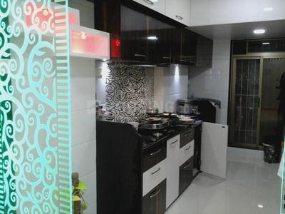 Kitchen Image of 550 Sq.ft 1 BHK Apartment / Flat for sale in Raikar Yashodeep Height, Ghansoli Navi Mumbai for Rs. 10700000