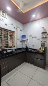 Kitchen Image of 810 Sq.ft 1 BHK Independent House for rent in Sector 7 Gandhinagar for Rs. 17000
