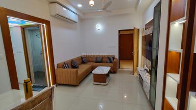 Hall Image of 666 Sq.ft 1 BHK Apartment / Flat for rent in Kalp Capitol Flora And Capitol Icon 2, Sargasan Gandhinagar for Rs. 20000
