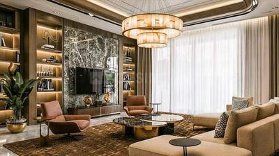 Living Room Image of 2300 Sq.ft 3 BHK Apartment / Flat for sale in Equinox Embassy Citadel, Worli Mumbai for Rs. 142500000