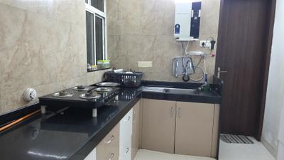 Kitchen Image of 1638 Sq.ft 3 BHK Apartment / Flat for sale in Bhandari 7 Plumeria Drive, Punawale Pune for Rs. 17500000
