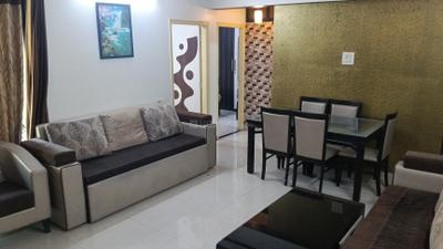 Living Room Image of 1150 Sq.ft 2 BHK Apartment / Flat for rent in Nisarg Vihar, Kharghar Navi Mumbai for Rs. 45000