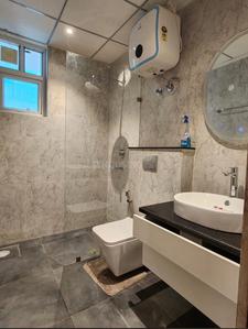 Bathroom Image of 2525 Sq.ft 4 BHK Apartment / Flat for sale in Green Lotus Utsav, PR7 Airport Road Zirakpur for Rs. 35000000