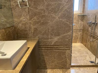 Bathroom Image of 2500 Sq.ft 4 BHK Builder Floor for rent in Shanti Niketan New Delhi for Rs. 450000