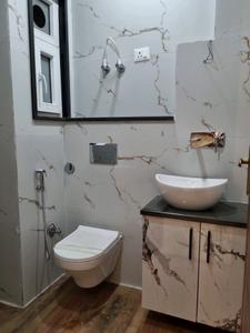 Common Bathroom Image of 600 Sq.ft 2 BHK Apartment / Flat for sale in Dwarka Mor New Delhi for Rs. 3650000