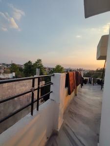 Balcony Image of 450 Sq.ft 1 RK Builder Floor for rent in Swaraj Homes RWA A Block Malviya Nagar, Malviya Nagar New Delhi for Rs. 24000