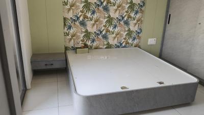 Bedroom Image of 1200 Sq.ft 3 BHK Apartment / Flat for rent in Unique Shantam Nirvanta, Chhani Vadodara for Rs. 30000