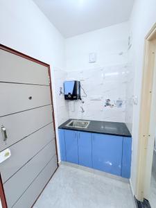 Kitchen Image of 350 Sq.ft 1 RK Apartment / Flat for rent in BTM Layout 2nd Stage Bengaluru for Rs. 18000
