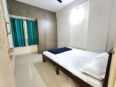 Bedroom Image of 550 Sq.ft 1 BHK Builder Floor for rent in Marathahalli Bengaluru for Rs. 20000