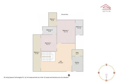Image of 3457 Sq.ft 4 BHK Apartment / Flat for sale in Zed Enclave by Zed Constructions, Begur, Bengaluru for Rs. 27000000