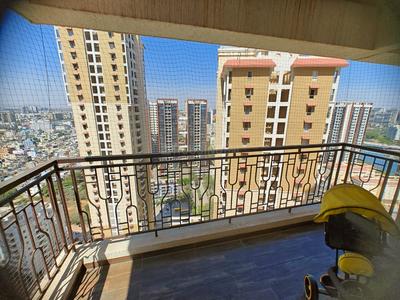 Balcony Image of 1750 Sq.ft 3 BHK Apartment / Flat for rent in Nyati Elysia, Kharadi Pune for Rs. 60000