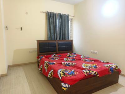 Bedroom Image of 1700 Sq.ft 3 BHK Apartment / Flat for rent in Elita Garden Vista, New Town Kolkata for Rs. 60000
