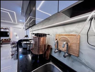 Kitchen Image of 1250 Sq.ft 2 BHK Apartment / Flat for rent in Prayeja Pearl, Nanded Pune for Rs. 36001