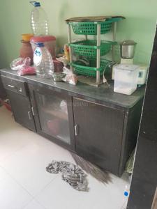 Kitchen Image of 615 Sq.ft 1 BHK Apartment / Flat for rent in Rosa Classique, Kasarvadavali Thane for Rs. 17999