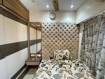 Bedroom Image of 650 Sq.ft 2 BHK Apartment / Flat for rent in Vijay Swapnapurti, Jogeshwari East Mumbai for Rs. 50000