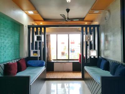Living Room Image of 980 Sq.ft 2 BHK Apartment / Flat for rent in Kasarvadavali Thane for Rs. 32086