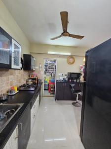 Kitchen Image of 1250 Sq.ft 3 BHK Apartment / Flat for sale in Popular Paradise, Gota Ahmedabad for Rs. 9000000