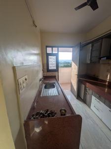 Kitchen Image of 1800 Sq.ft 3 BHK Apartment / Flat for rent in Keshar Apartments, Kampoo Gwalior for Rs. 35500