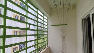 Balcony Image of 3000 Sq.ft 3 BHK Apartment / Flat for rent in RR Nagar Bengaluru for Rs. 40000