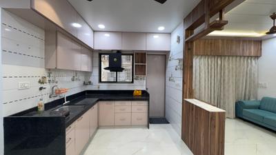Kitchen Image of 1227 Sq.ft 2 BHK Apartment / Flat for rent in Harsh Builcorp Vacanza Homes, Althan Surat for Rs. 30000
