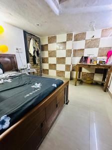 Bedroom Image of 700 Sq.ft 1 BHK Builder Floor for rent in Lajpat Nagar New Delhi for Rs. 22000