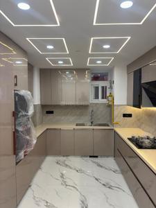 Kitchen Image of 1900 Sq.ft 3 BHK Apartment / Flat for rent in Sarve Satyam Apartment, Sector 4 Dwarka New Delhi for Rs. 49000