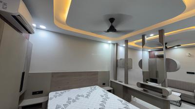 Bedroom Image of 550 Sq.ft 1 BHK Builder Floor for rent in Sector 46 Gurgaon for Rs. 37000
