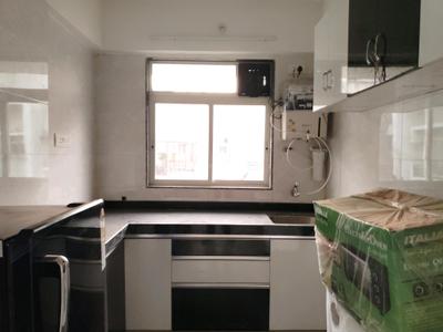 Kitchen Image of 566 Sq.ft 1 BHK Apartment / Flat for rent in Thakur Galaxy, Boisar Mumbai for Rs. 8500
