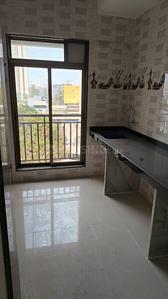 Kitchen Image of 790 Sq.ft 1 BHK Apartment / Flat for rent in National Trinity Paradise Phase 1, Shilphata Thane for Rs. 13500