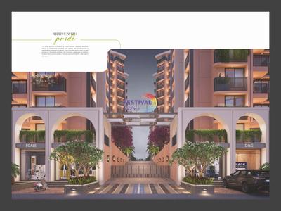 Image of 1827 Sq.ft 3 BHK Apartment / Flat for sale in Festival Vibes, Gota, Ahmedabad for Rs. 9090000