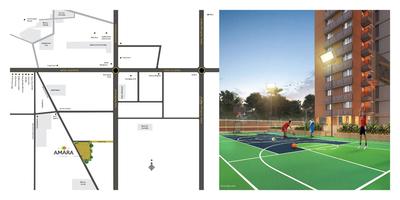 Image of 1400 Sq.ft 3 BHK Apartment / Flat for sale in Pacifica Amara, Sanathal, Ahmedabad for Rs. 6500000